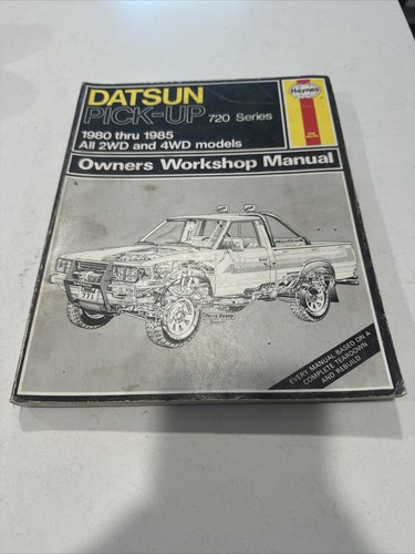1980-1985 Datsun 720 Truck Service Repair Manual Haynes | eBay