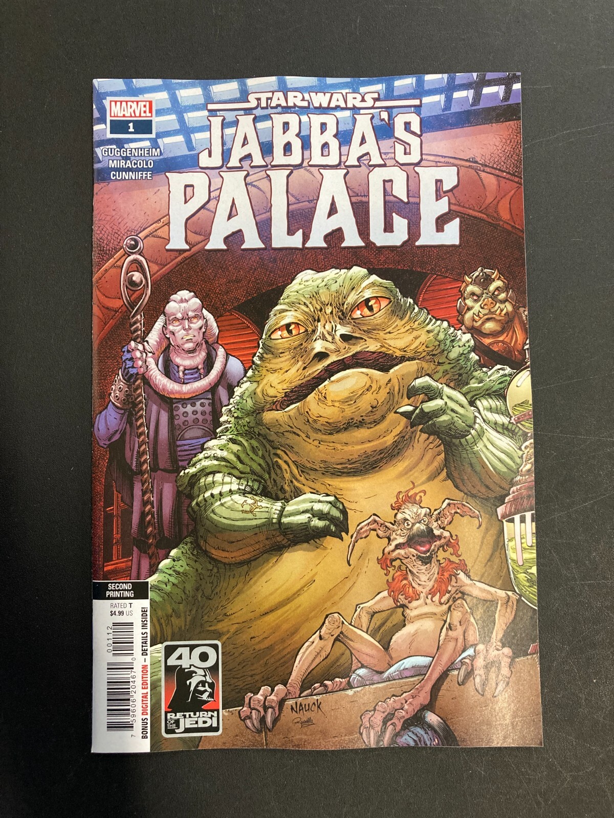 STAR WARS: RETURN OF THE JEDI - JABBA'S PALACE 1 NAUCK 2ND PTG 23