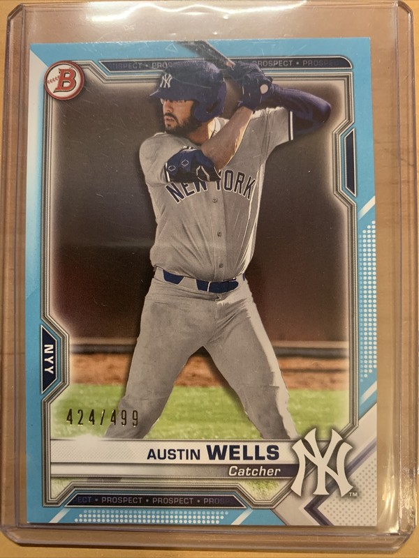 Austin Wells Baseball Card Database Newest Products will be shown