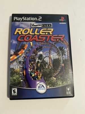 Theme Park Roller Coaster PS2 Complete CIB - Tested