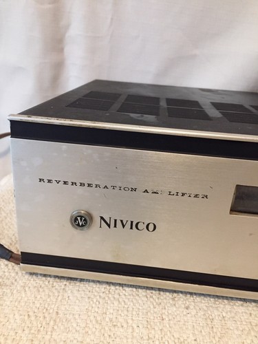 Vintage JVC Nivico ECA-101E, Reverberation Amplifier Stereo Tube Spring Reverb
