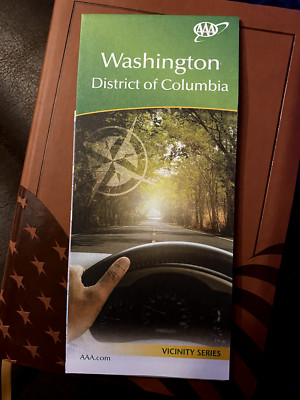 Washington DC District Of Columbia Vicinity Series Highway Travel Map 2/20-5/22