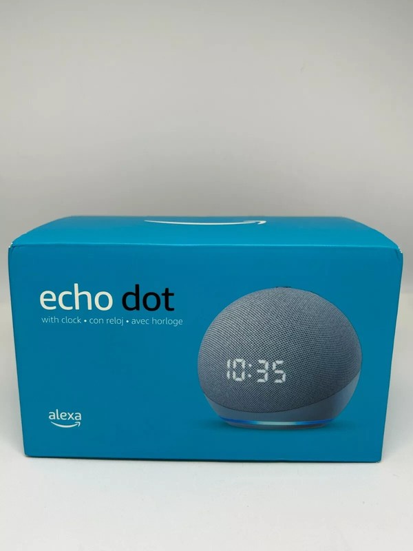 Amazon Echo Dot with Clock 4th Generation Compact Smart Speaker