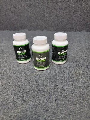(3Pack) BurnFlow Capsules for Weight loss, Burn Flow Pills Fat-Burner Formula 