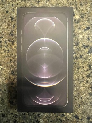 Original Box for Apple iPhone 12 PRO MAX 128g - Graphite ALL HARDWARE INCLUDED