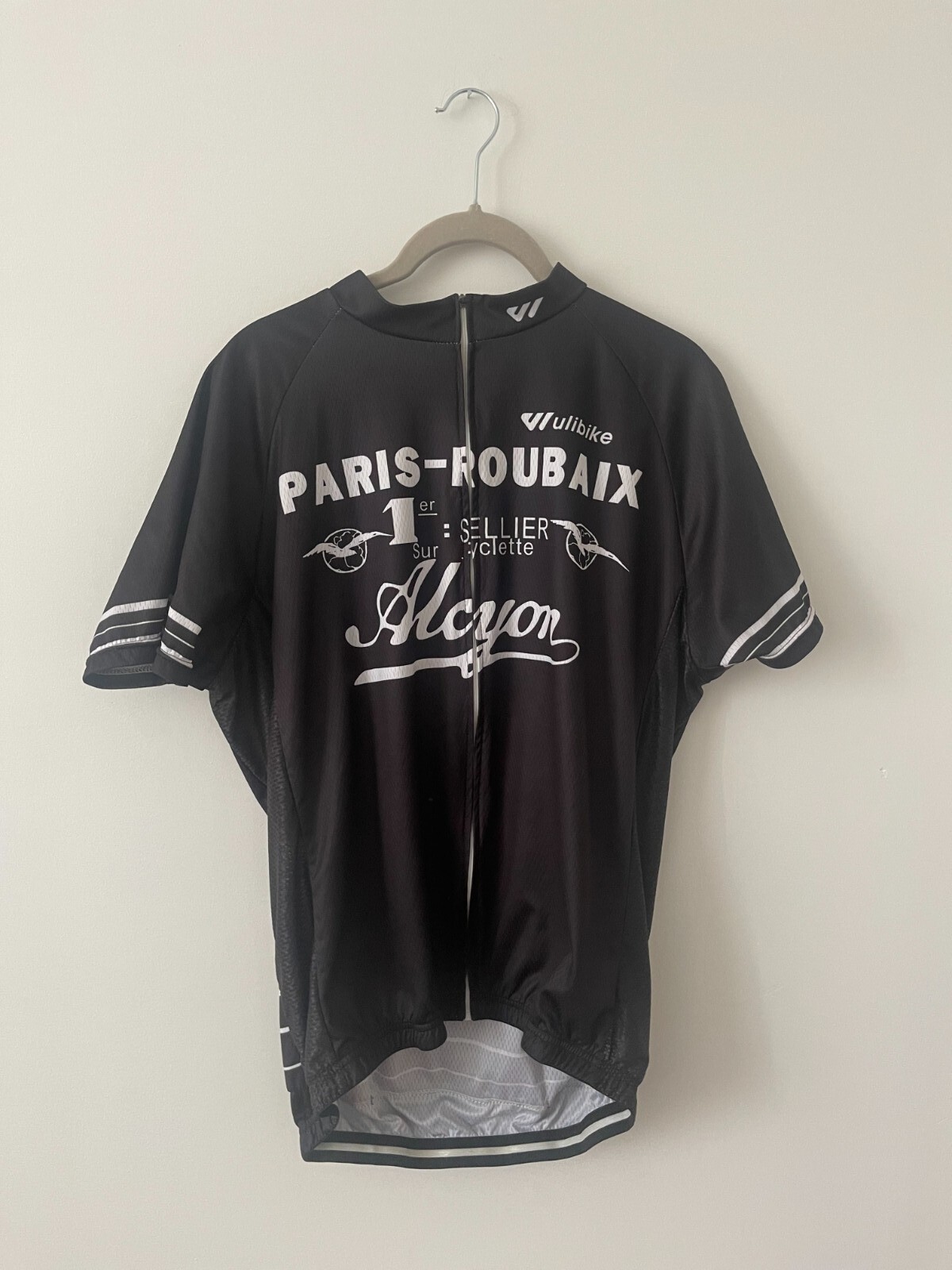 Paris-Roubaix Black Bike Jersey XL | eBay