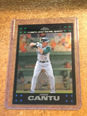 2007 Topps Chrome Baseball # 168 Jorge Cantu