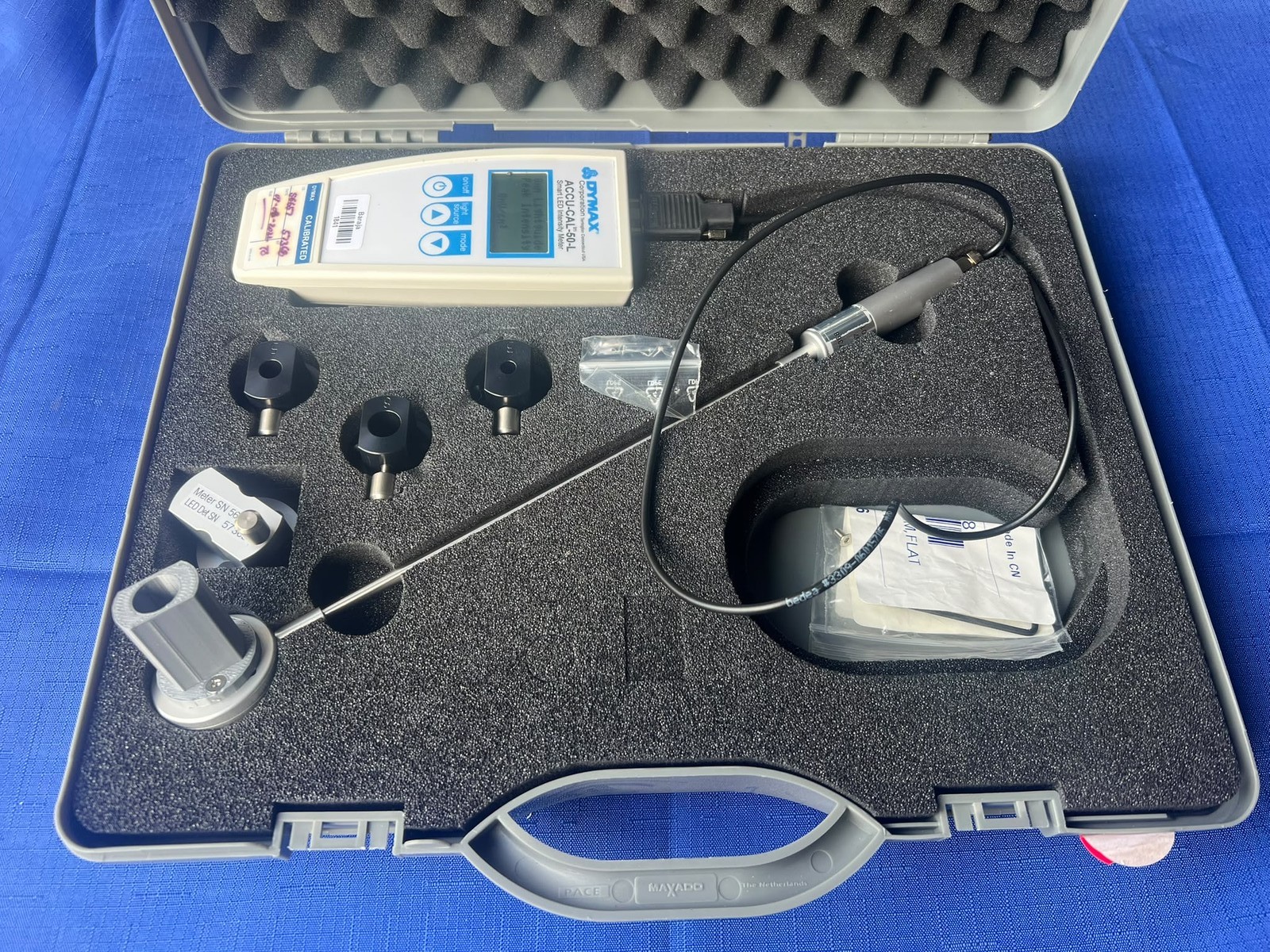 Dymax ACCU-CAL-50 UVA UV Radiometer 39560 [39561 + 39554 Light Guide Kit]