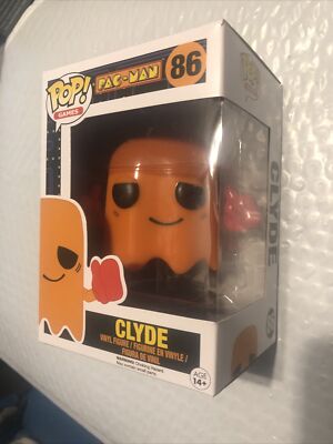 Funko Pop Games: Pac-Man 86 Clyde Vinyl Figure new