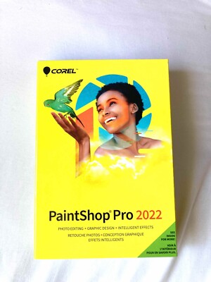 Corel PSP2022EFMBAMC PaintShop Pro 2022 Photo/Image/Graphics Editing