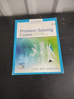 Problem Solving Cases In Microsoft Access  Excel - Paperback
