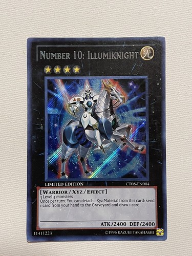 Yugioh Limited Edition Number 10: Illumiknight Secret Rare
