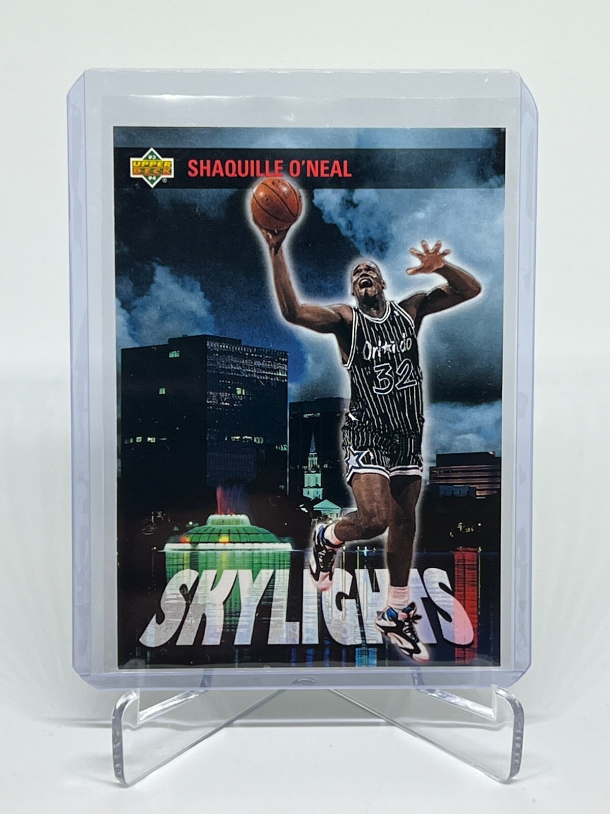 値下げ　マッキントッシュ 1993-94 Upper Deck Shaquille O'Neal #469 Skylights Orlando