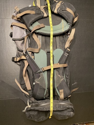 Mars REI Backpack Black Gray backpacking  Camping Hiking Long Pack