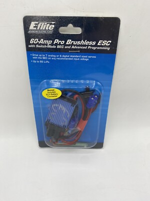 E-flite 60-Amp Pro Switch-Mode BEC Brushless EFLA1060