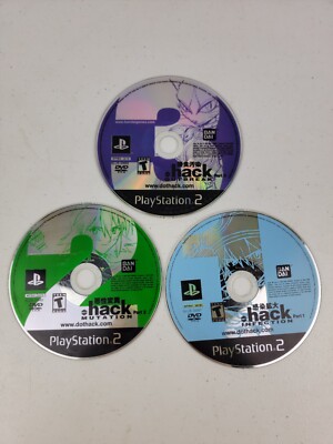 .Hack Infection Mutation & Outbreak Bundle - PlayStation 2 - Disc Only - Tested 