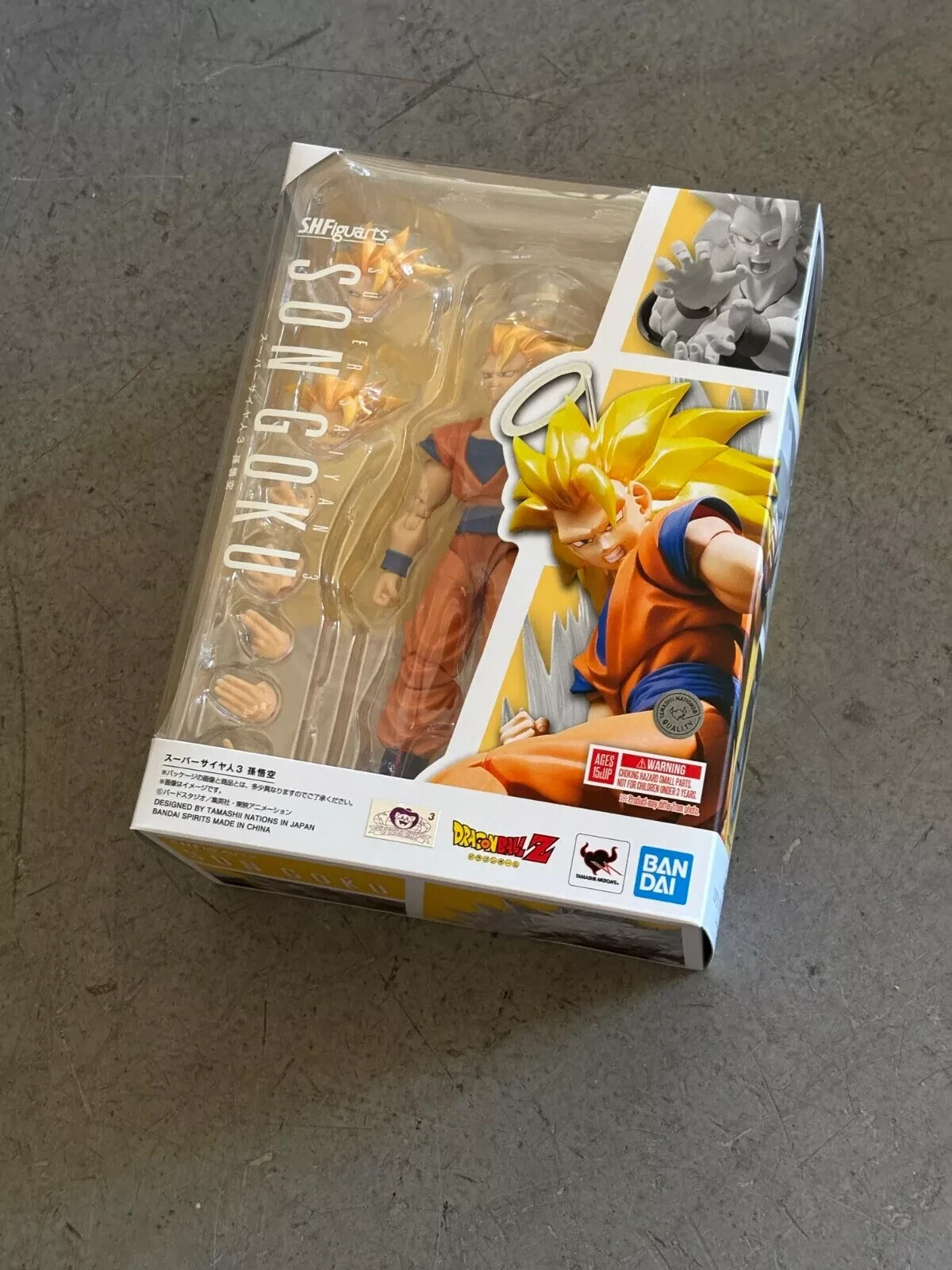 Супер Сайян 3 Сон Гоку Dragon Ball Z, фигурка героя S.H.Figuarts