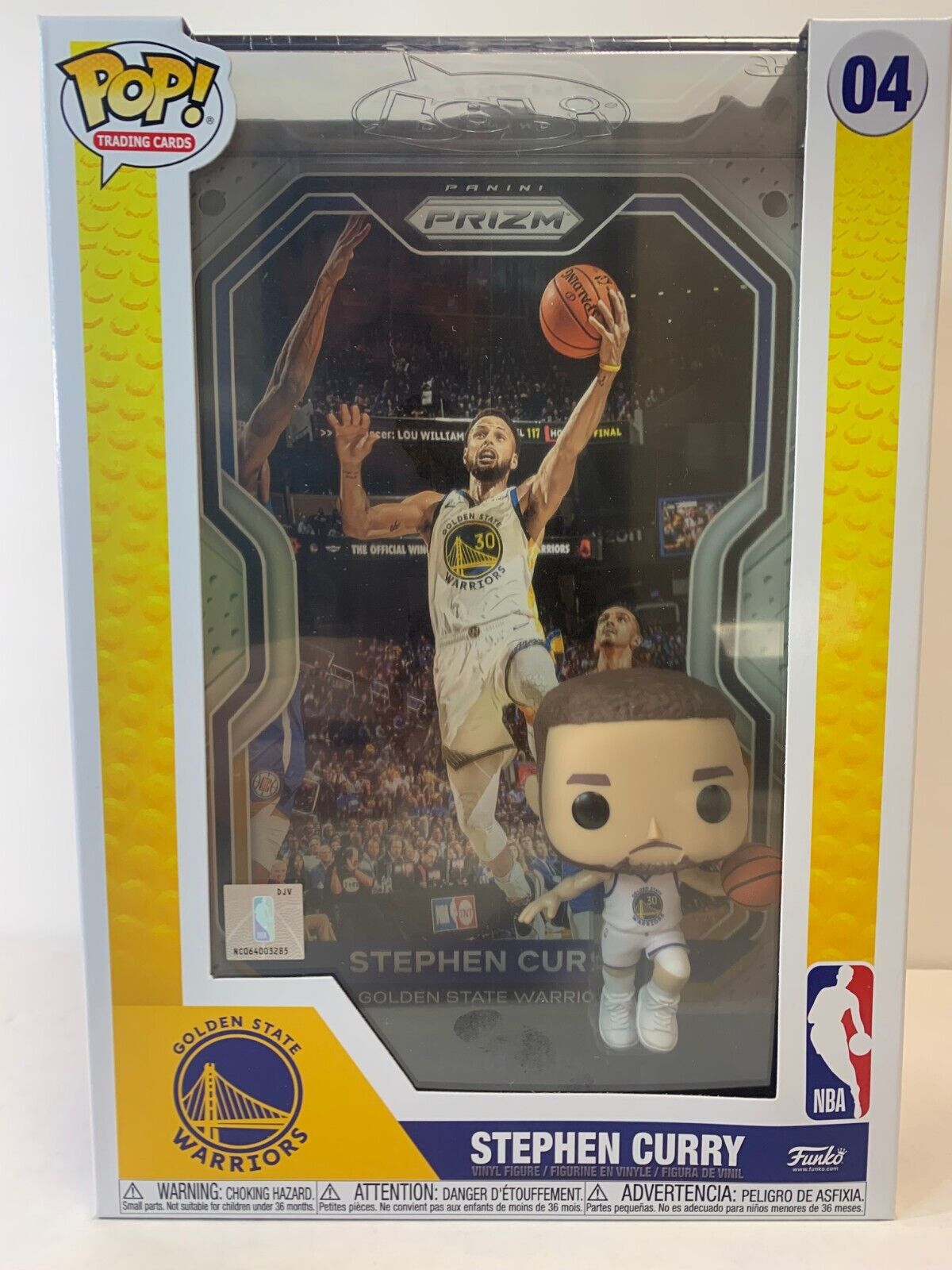 Funko Pop! Trading Cards - NBA - Prizm - Golden State Warriors - Steph Curry #04 889698605274 | eBay Funko Pop! Trading Cards - NBA - Prizm - Golden State Warriors - Steph Curry #04 889698605274 | eBay