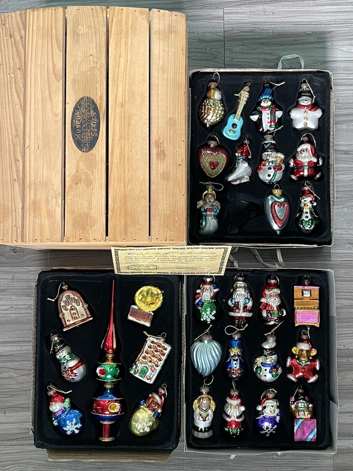 クリスマスオーナメントセット MUSEUM THOMAS SERIES クリスマスオーナメントセット MUSEUM THOMAS SERIES