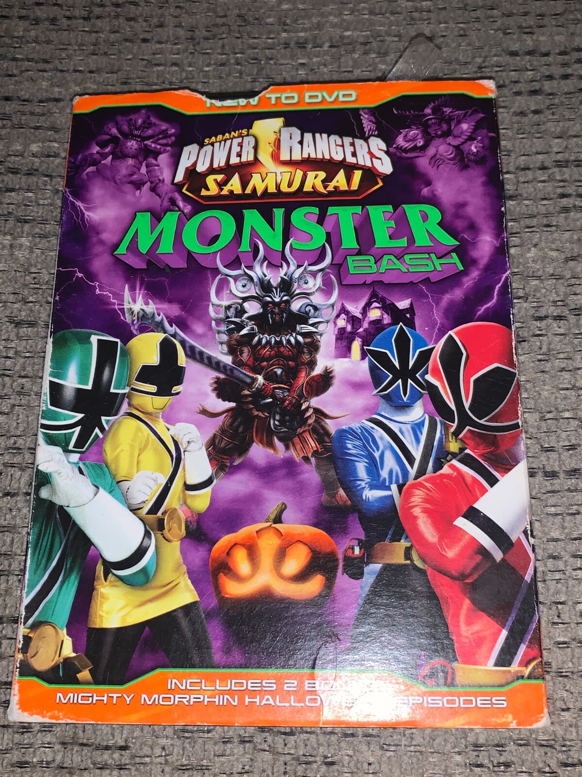 Power Rangers Samurai: Monster Bash (DVD, 2012) 31398155751
