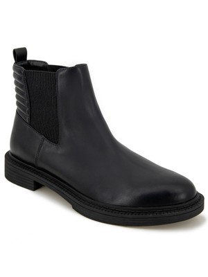 REACTION KENNETH COLE Женские черные ботильоны Walker с круглым носком на блочном каблуке 6,5