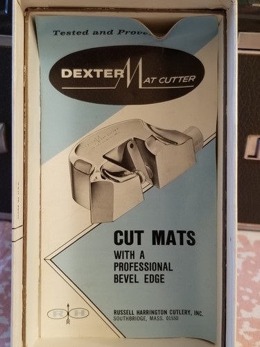 Vintage Dexter Picture Mat Cutter with Instructions
