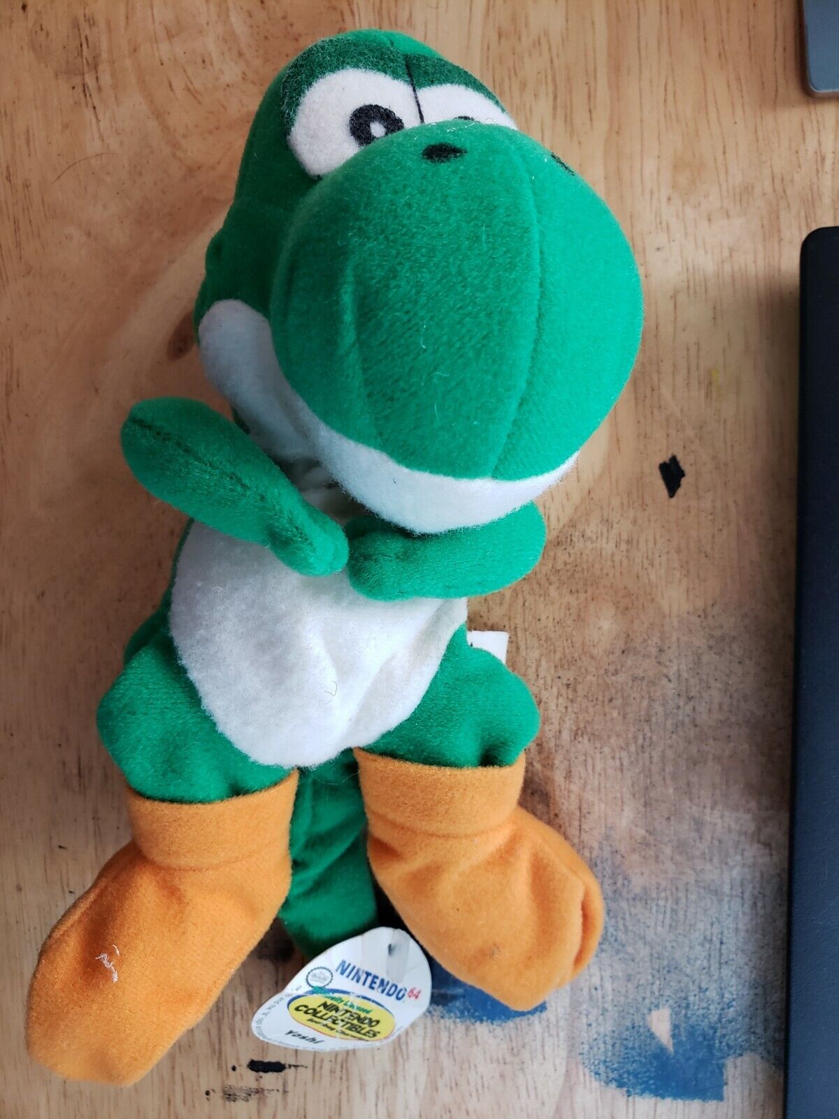 Vintage 1997 BD&A Nintendo Super Mario 64 Yoshi Bean Bag Vintage 1997 BD&A Nintendo Super Mario 64 Yoshi Bean Bag
