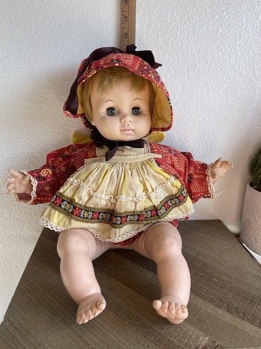Effanbee 1960s vintage antique Baby doll Opens and Closes