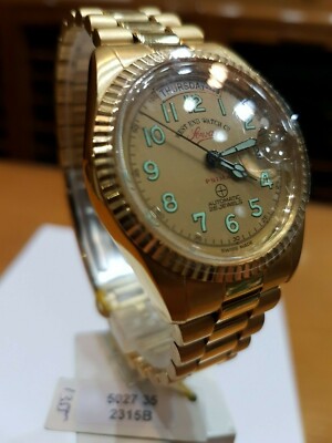 Pre-owned West End Watch Co. West End 5027.35.2315b Automatic Acrylic Crystal Oyster Swiss Unisex Rare Watch