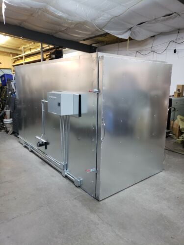 batch powder coat coating electric curing oven 4x6x10 internal...lead time exist