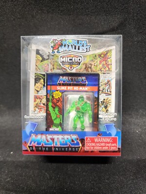 Super Impulse World's Smallest Masters Of The Universe SLIME PIT HE-MAN 2022 NIB
