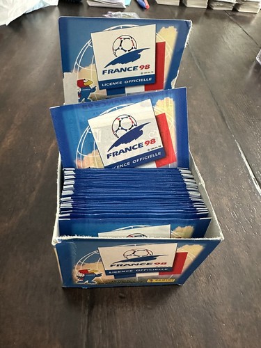 PANINI WORLD CUP 1998 FRANCE Sticker box Factory Sealed