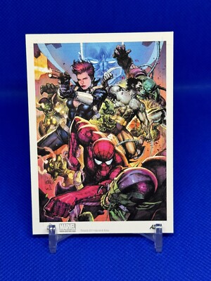 MARVEL 2011 MARVEL UNIVERSE AD9 ARTIST DRAFTS INSERT SECRET INVASION #7 YU