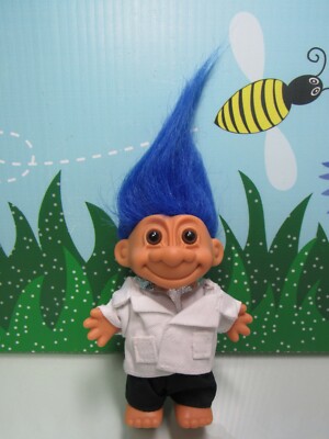 DOCTOR / PHYSICIAN'S ASSISTANT - 5'' Russ Troll Doll  - NEW IN ORIGINAL BAG
