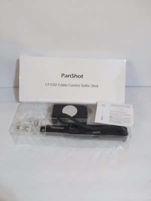 PanShot LT -CO2 Cable Control Selfie Stick Black 
