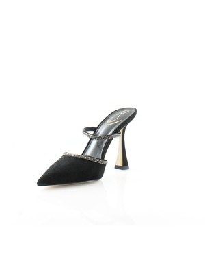 

SAM EDELMAN Женские черные кожаные туфли-мюли Anita Flare без шнуровки на каблуке 7,5 м, Черный, H9144L2