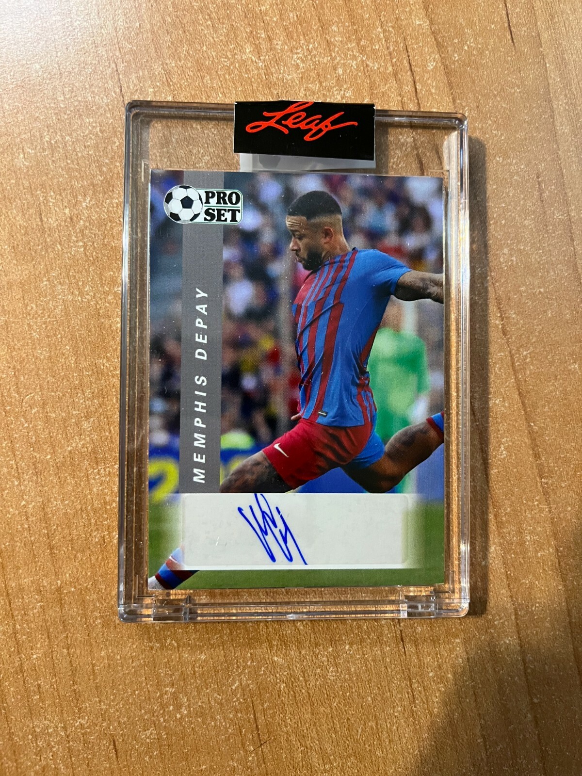 【希少】Leaf2022Signature Seriesメンフィス・デパイ Memphis Depay 2022 Leaf Signature Series Auto 1/1 | eBay