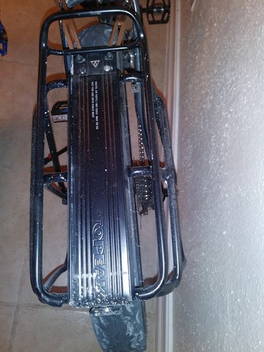 Super Tourist DX Disc Rear Rack - Black U2013 The Bike House