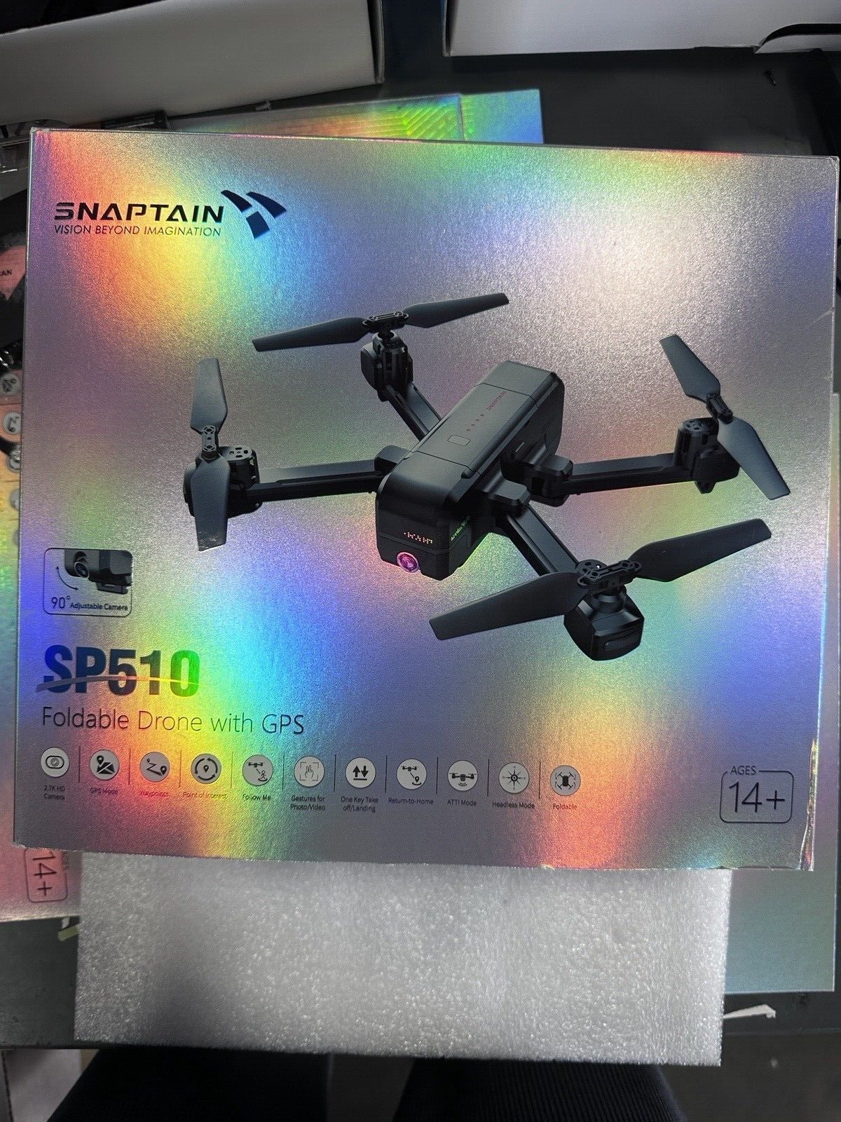 SNAPTAIN SP510 GPS Drone with 2.7K Camera 5G WiFi FPV RC Quadcopter Auto Return