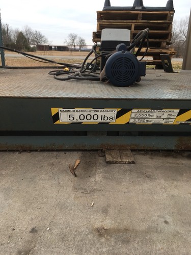 Aaron-Bradley Lds-3 hydraulic platform 6x8.