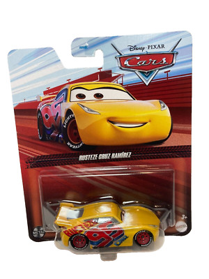 NEW 2022 Disney Pixar Cars Rusteze Cruz Ramirez Metal Series VHTF