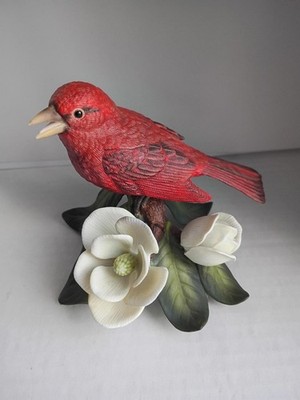 Lenox Summer Tanager Garden Birds porcelain figurine 1996