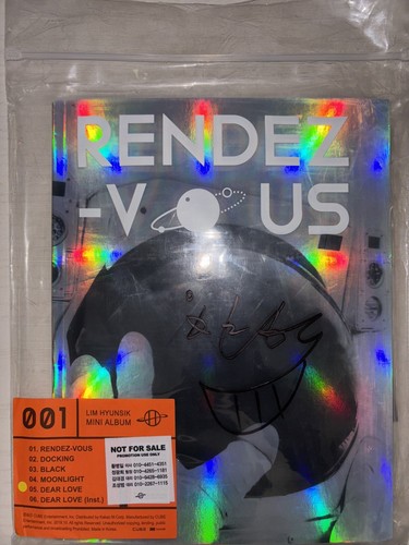 EXOkpopCDアルバム BTOB Lim Hyunsik [RENDEZ-VOUS]] Autographed Signed Promo