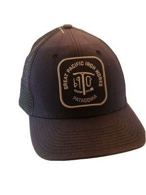 Patagonia Hat cap men snapback rare vtg great pacific iron