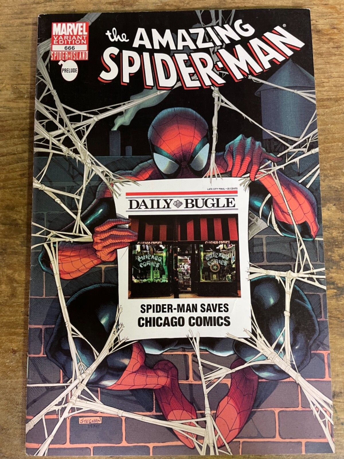 AMAZING SPIDER MAN #666 (2011) SPIDER ISLAND Chicago COMICS