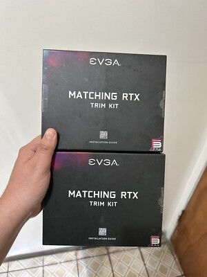 New Sealed  Matching RTX Trim Kit for EVGA 20-Series Dual Fan Cards