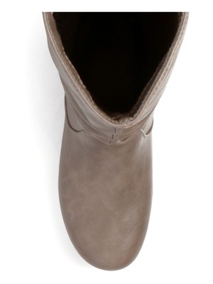 

JOURNEE COLLECTION Женские коричневые ботинки Jayne Slouch, Коричневый, JAYNE-TAU-110WC