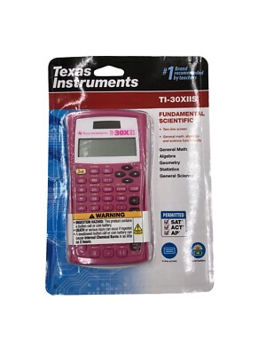 Texas Instruments TI-30XIIS Fundamental Scientific Calculator Pink