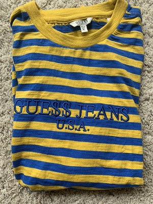 guess asap rocky yellow blue