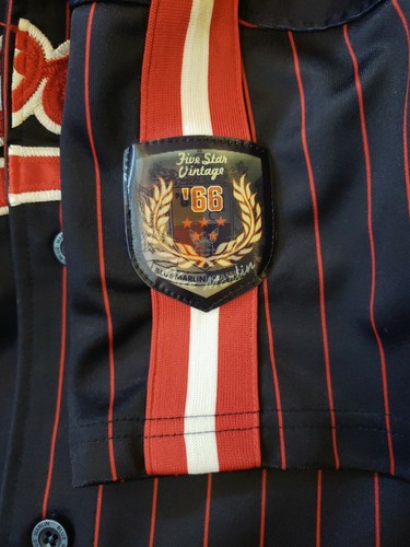 Five Star Vintage By Blue Marlin Brooklyn Jersey Youth Size Small